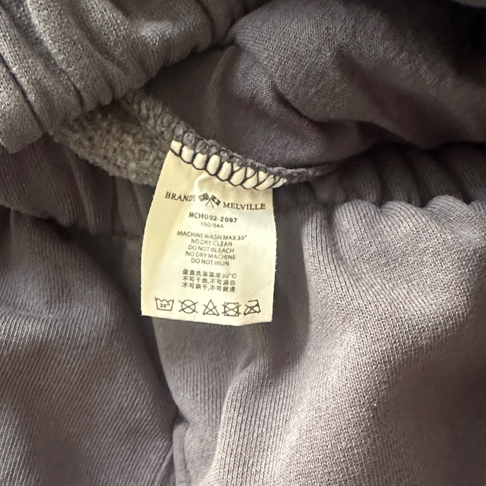 Brandy Melville Grayish Blue Joggers Swetpants - Picture 5 of 6